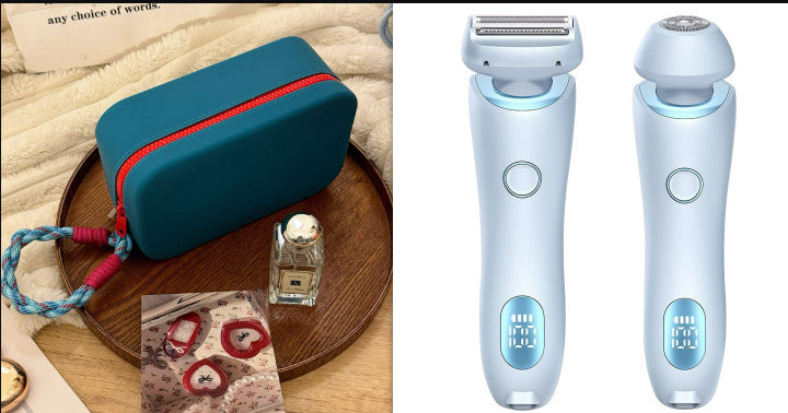 2 in 1 Women's body hair removal