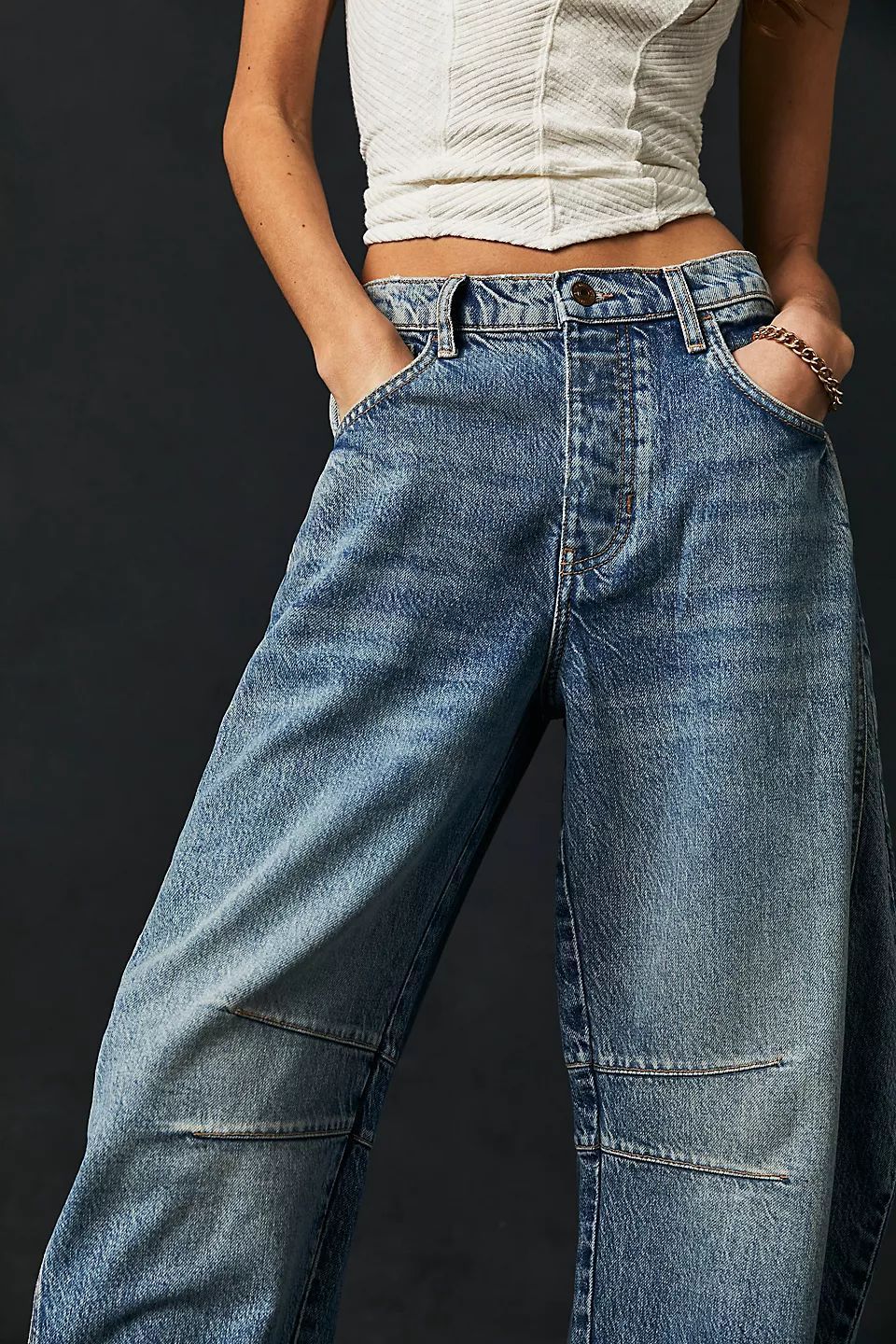 High Stretch Casual Jeans