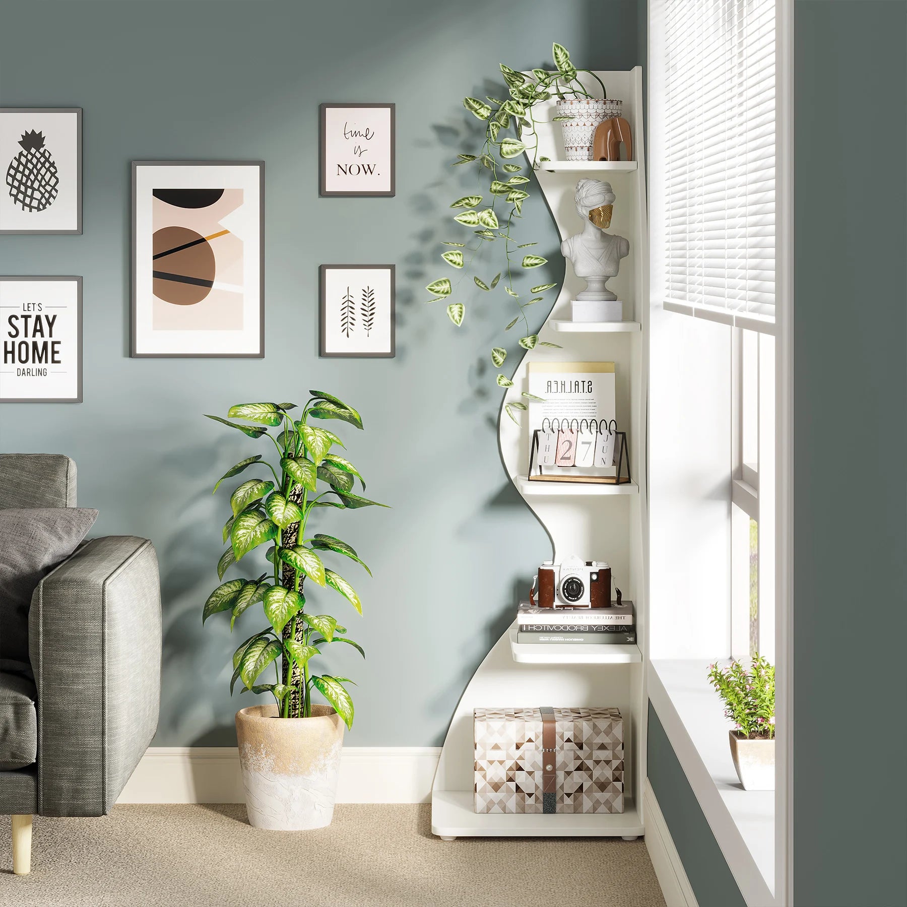 Tribe signs Corner Shelf