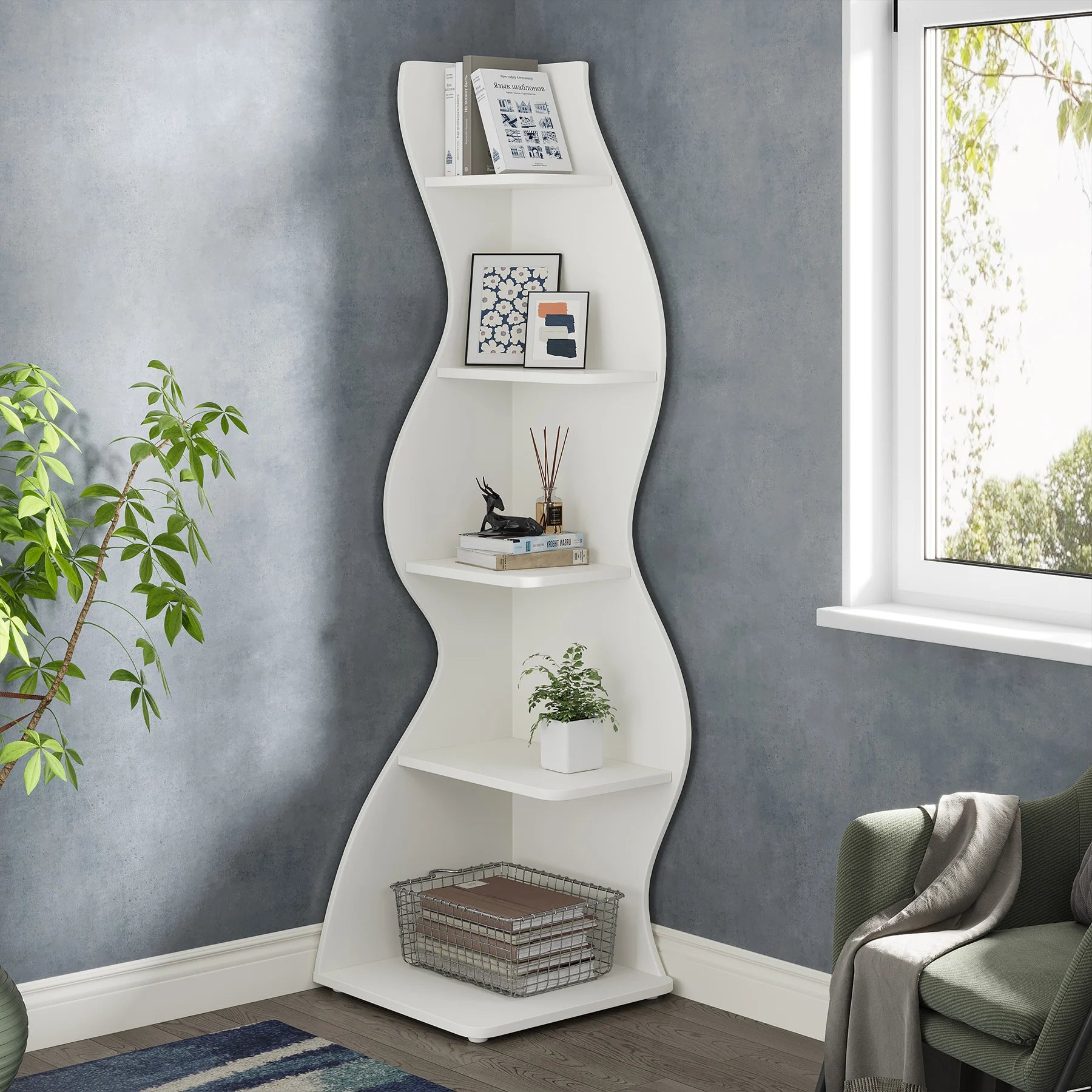 Tribe signs Corner Shelf