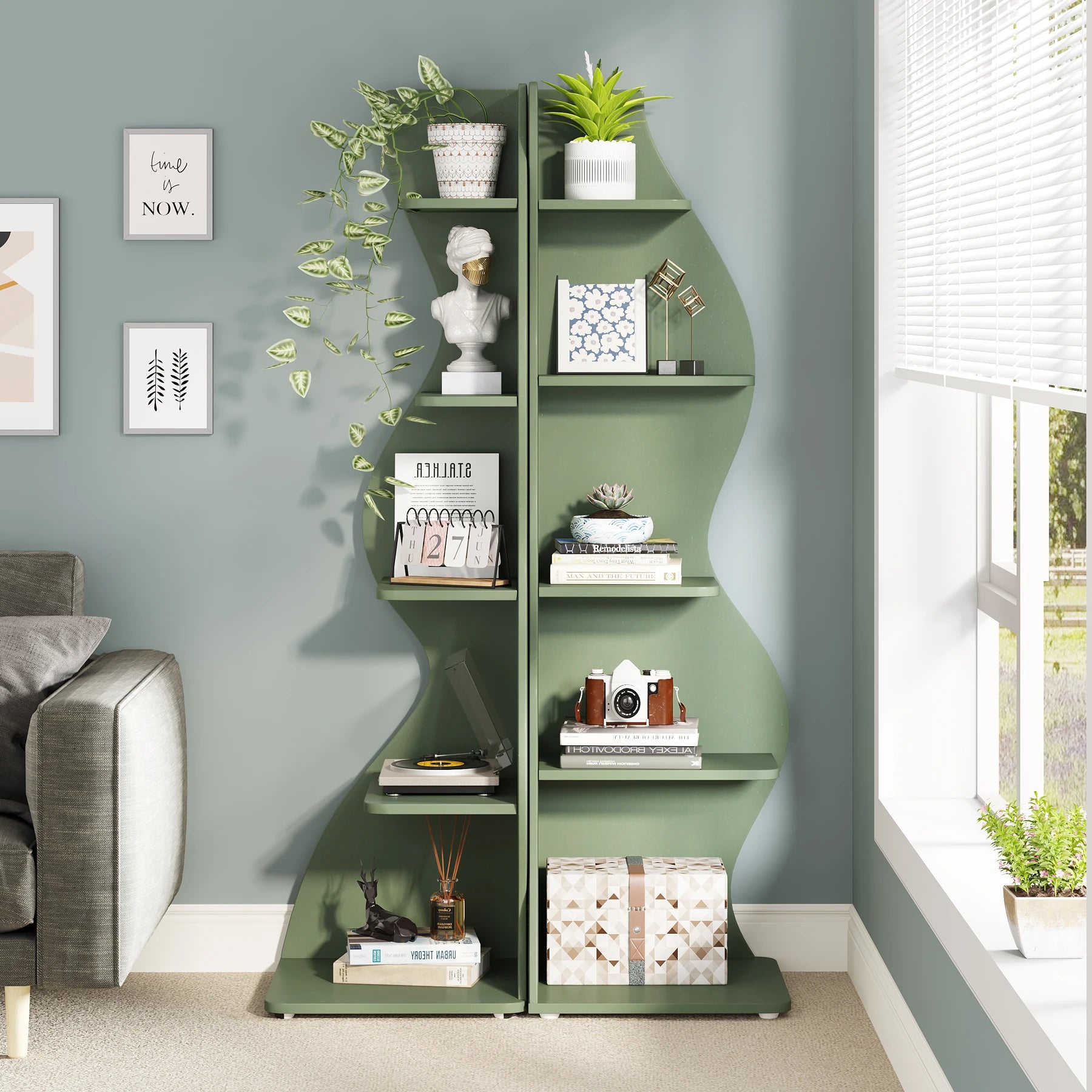 Tribe signs Corner Shelf