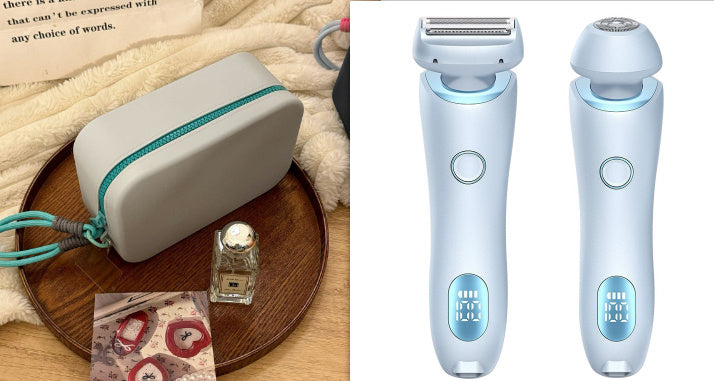 2 in 1 Women's body hair removal