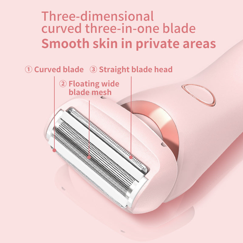 2 in 1 Women's body hair removal