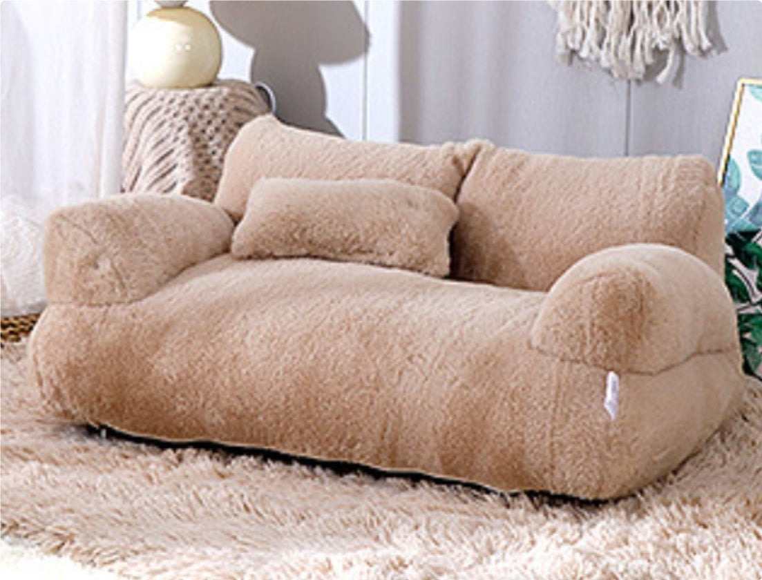 Luxury Cat Bed Sofa Winter Warm Cat Nest