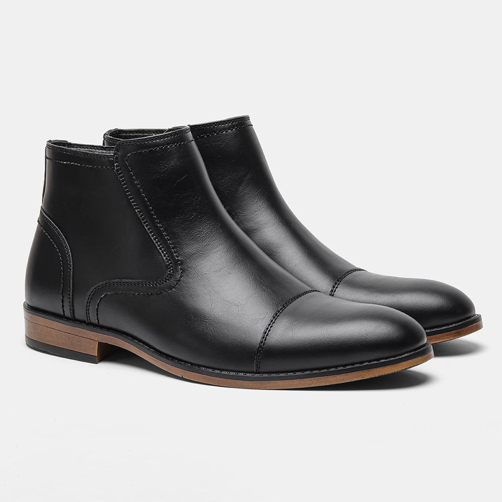 Men's leather boots