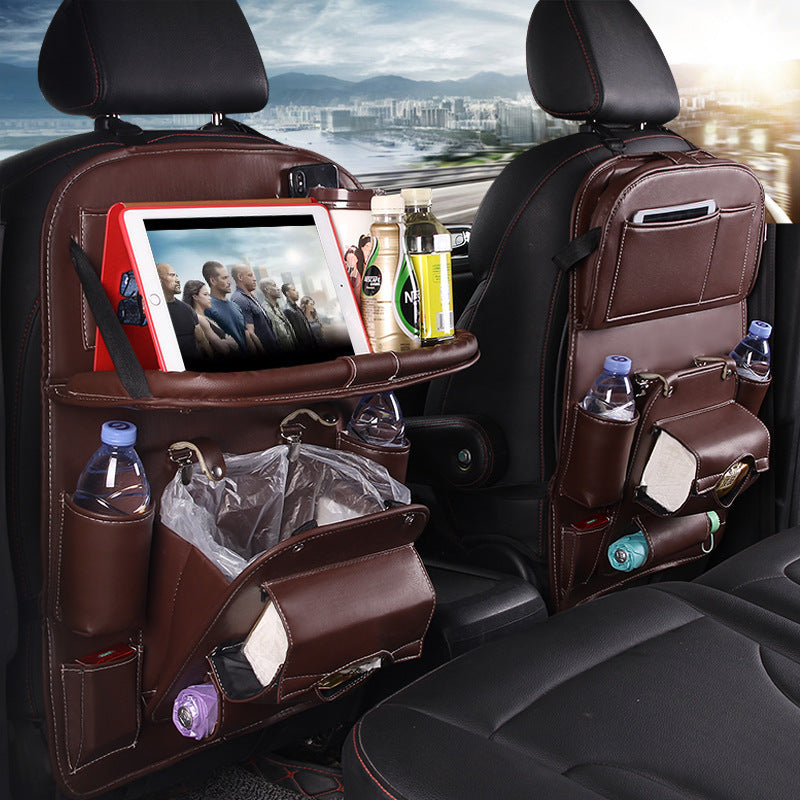 Multifunction Seat Back Tray Hanging Bag