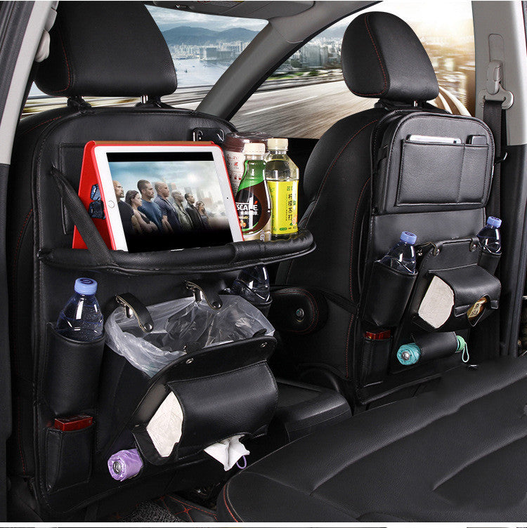 Multifunction Seat Back Tray Hanging Bag