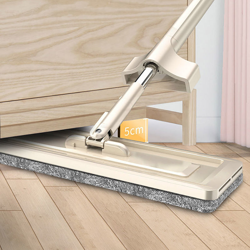 Premium Microfiber Flat Mop with Stainless Steel Handle