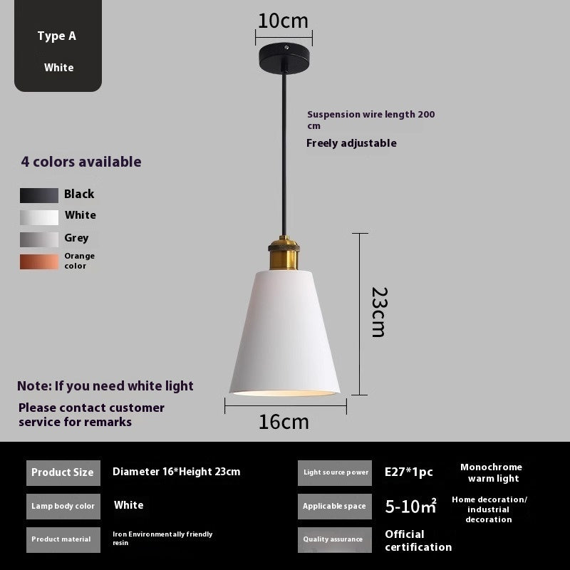 Simple Chandelier Dining Table Bar Lamp