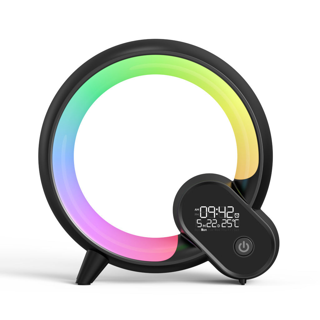 Q Light Sunrise Alarm Clock with Bluetooth & LED Display