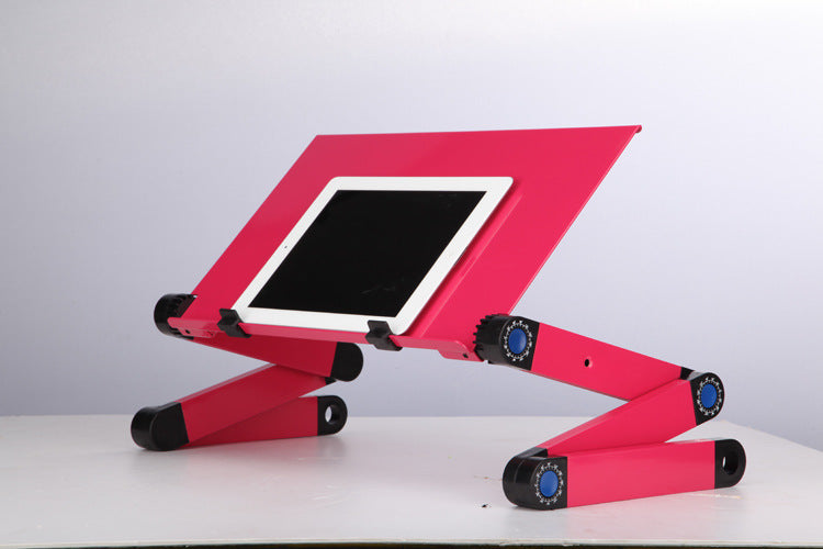 Laptop Table Stand With Adjustable Folding Ergonomic Design
