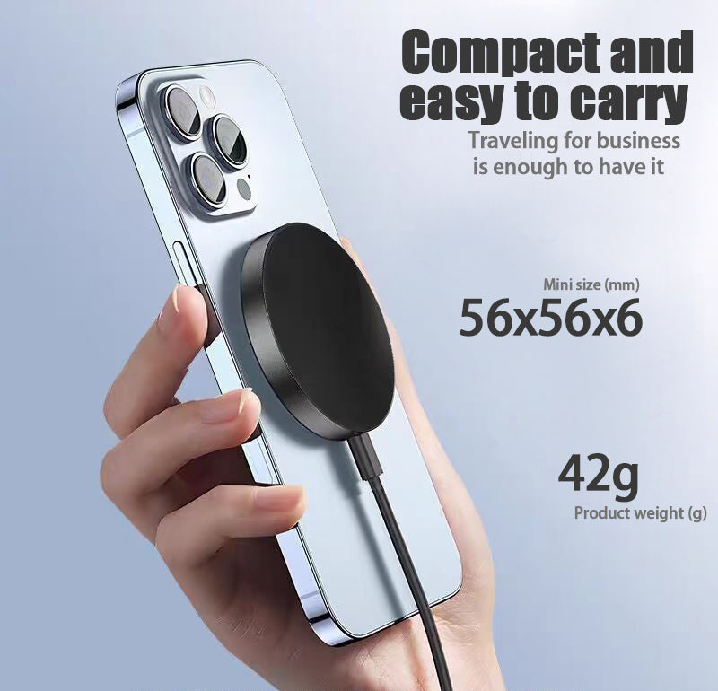 The Qi Wireless Charger 15w Magnetic Wireless Fast Charger