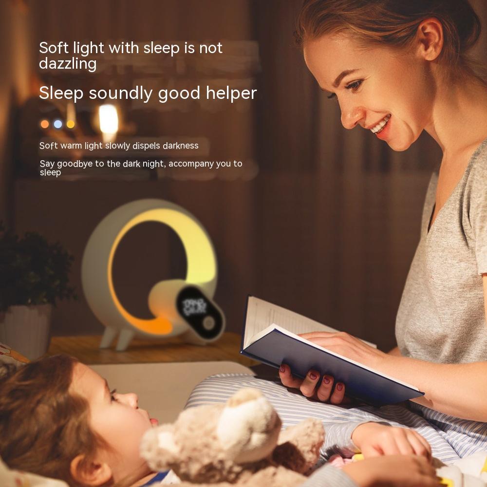 Q Light Sunrise Alarm Clock with Bluetooth & LED Display