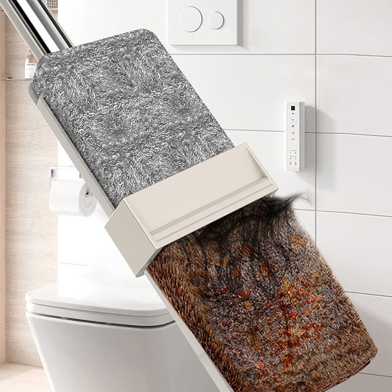 Premium Microfiber Flat Mop with Stainless Steel Handle