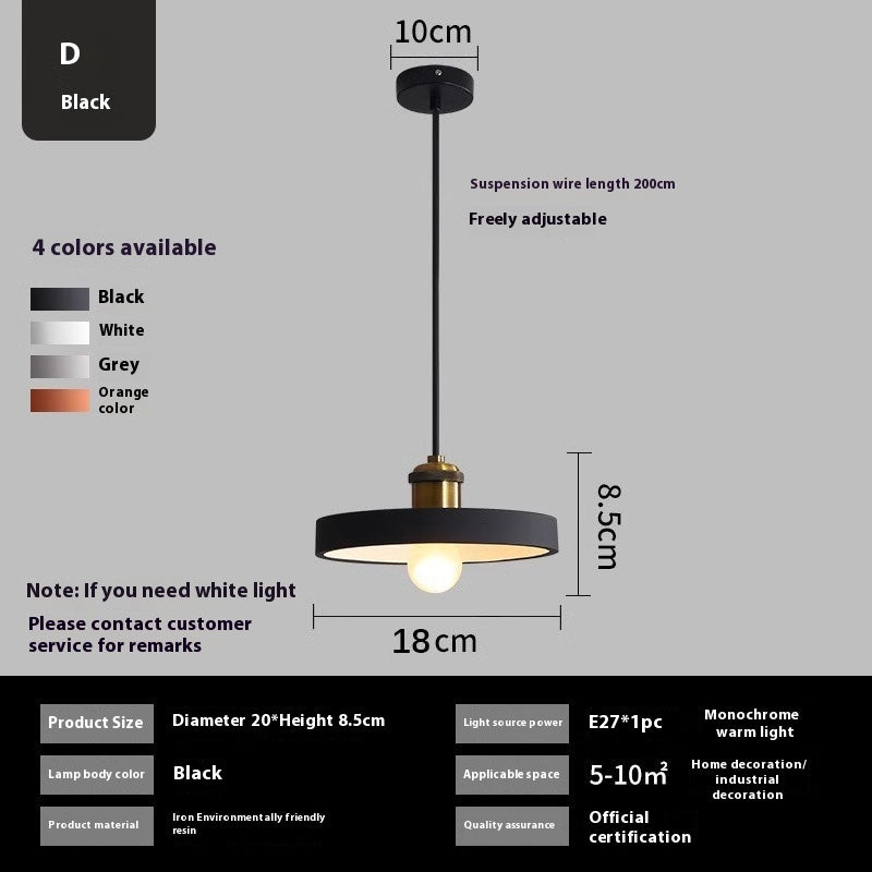 Simple Chandelier Dining Table Bar Lamp