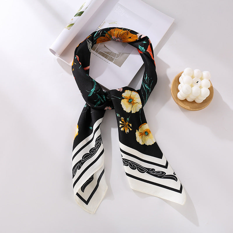 Scarlet Elegance Mesh Scarf