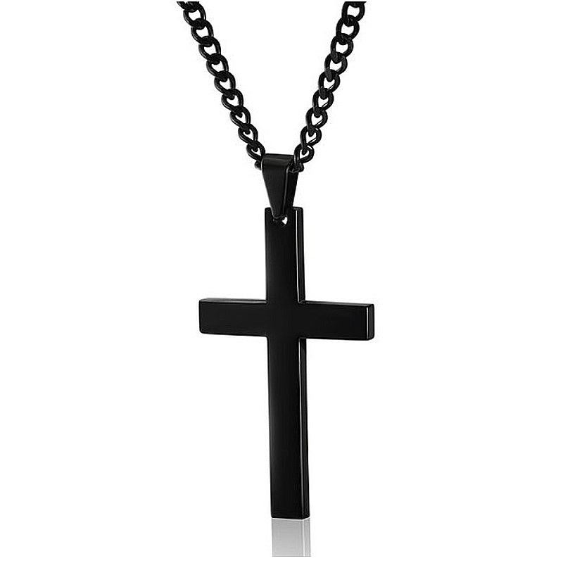 Classic Cross Necklace Men's