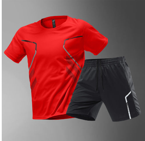Men's sports T-shirts and shorts