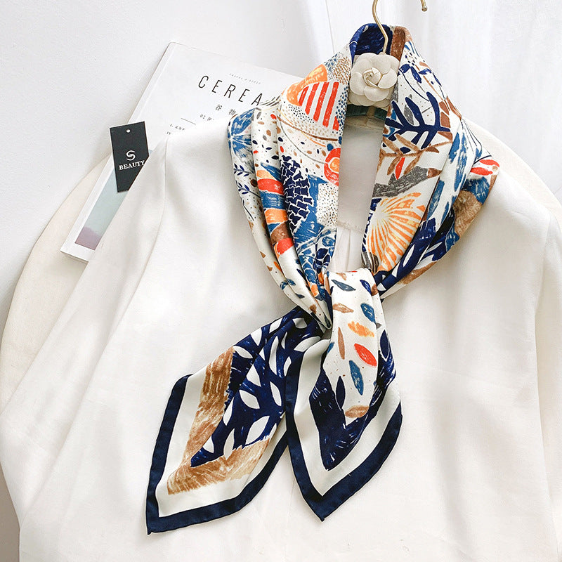 Scarlet Elegance Mesh Scarf