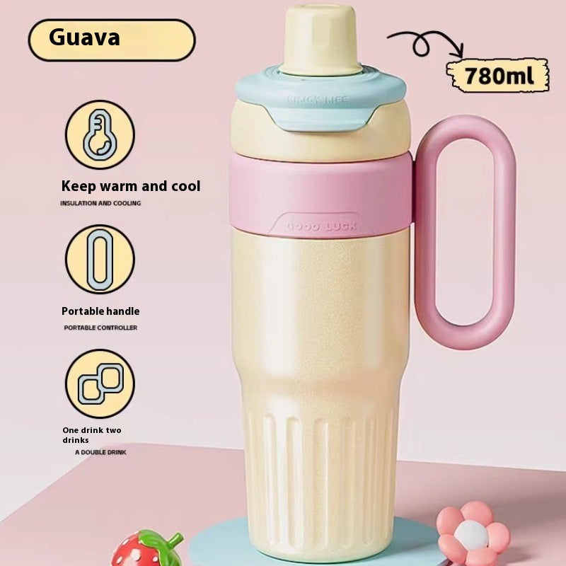 780ml Gradient Double Drink Thermal bottle