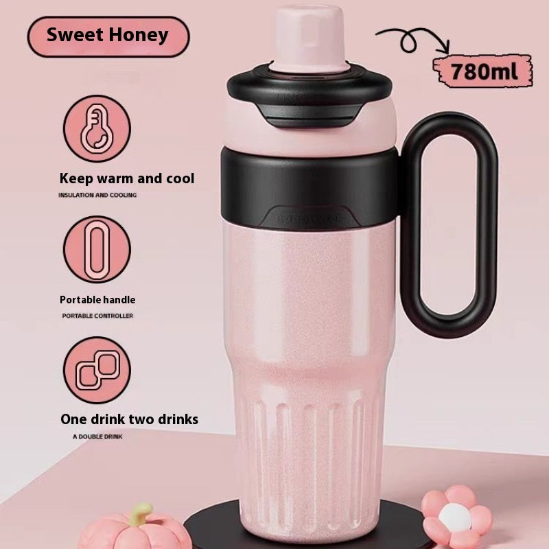 780ml Gradient Double Drink Thermal bottle