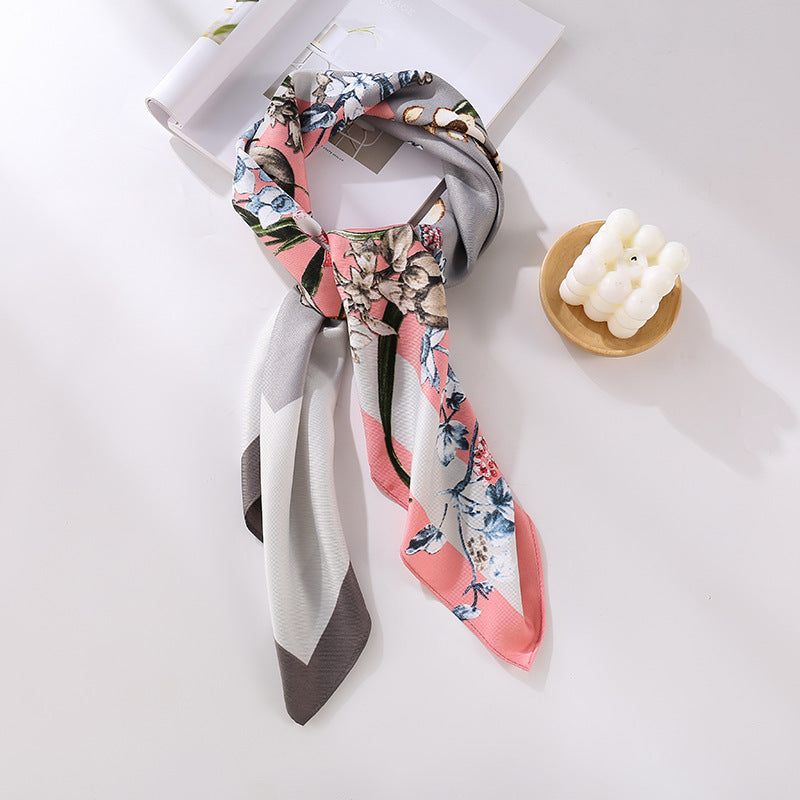 Scarlet Elegance Mesh Scarf