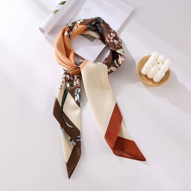 Scarlet Elegance Mesh Scarf