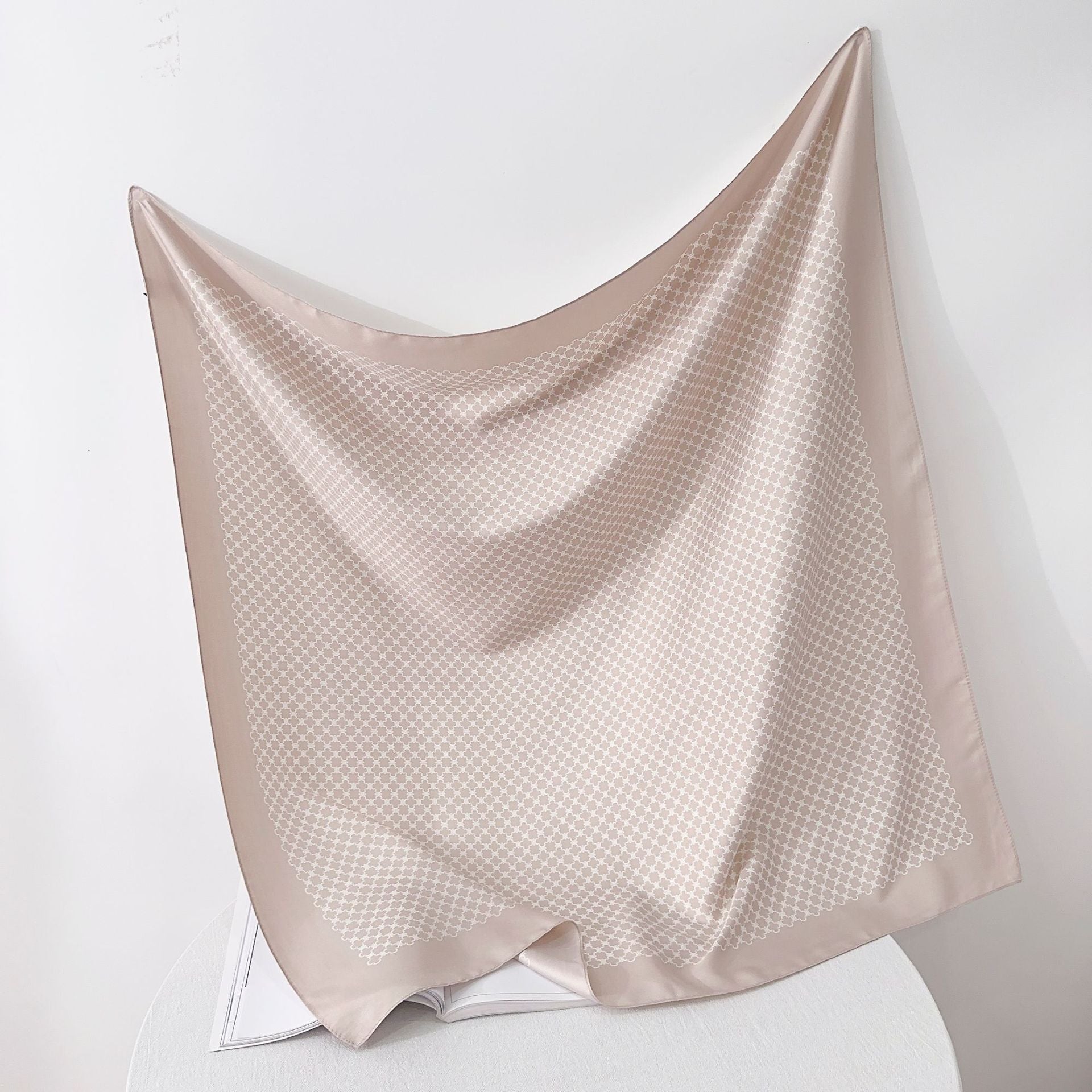 Scarlet Elegance Mesh Scarf