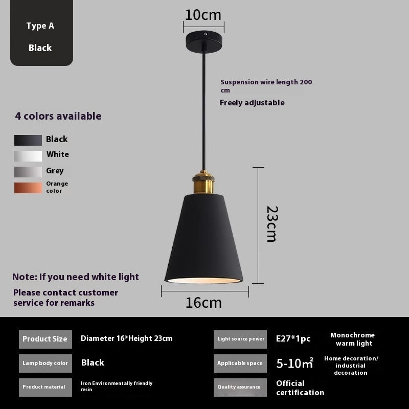 Simple Chandelier Dining Table Bar Lamp