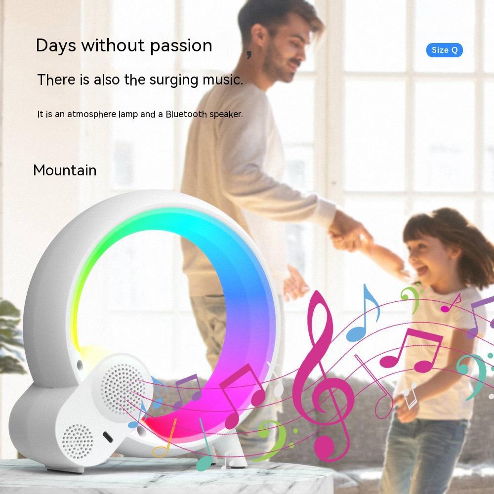 Q Light Sunrise Alarm Clock with Bluetooth & LED Display