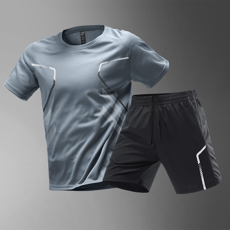 Men's sports T-shirts and shorts