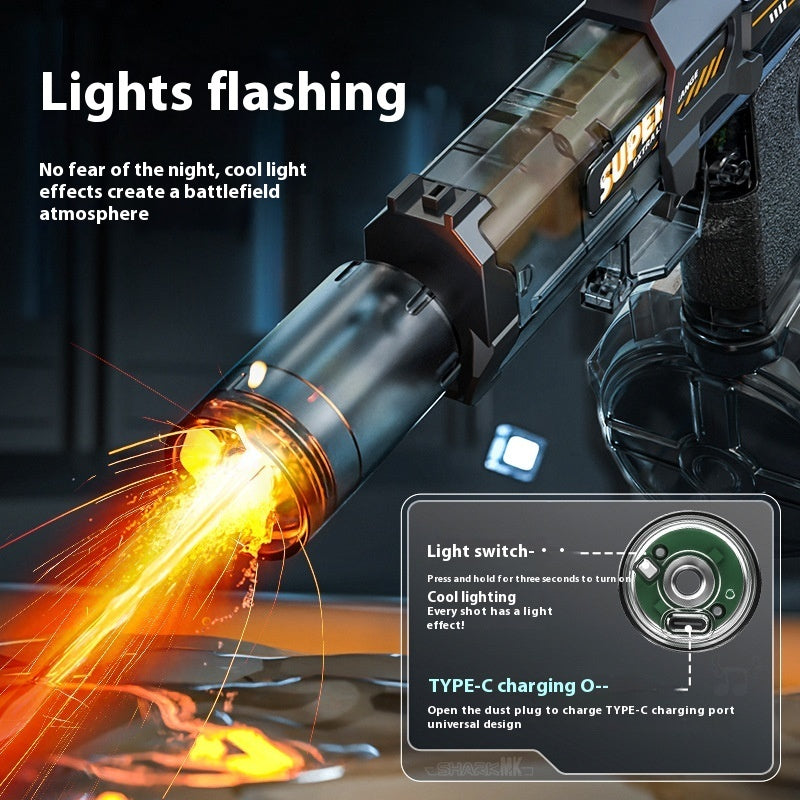 LED Lights Electric Water Guns Children