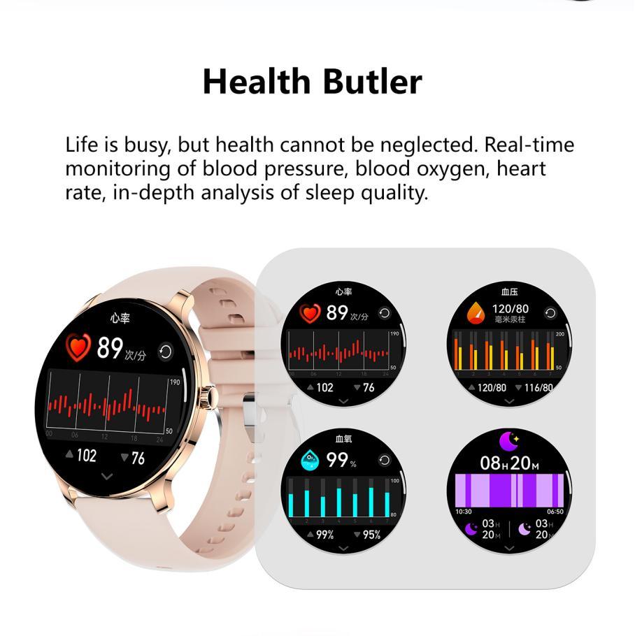 Ultra Slim Smart Watch for Men and Women