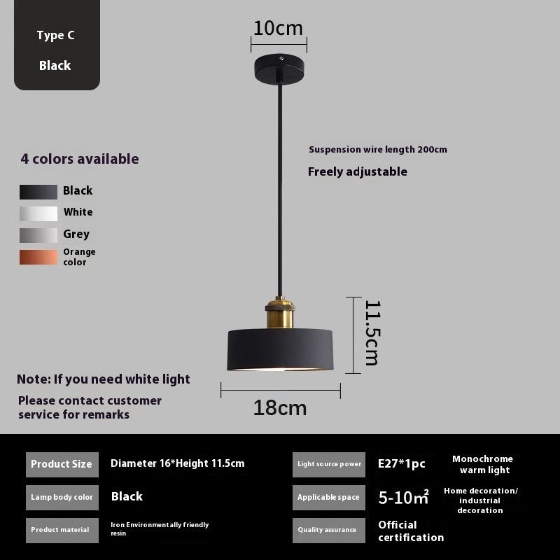 Simple Chandelier Dining Table Bar Lamp