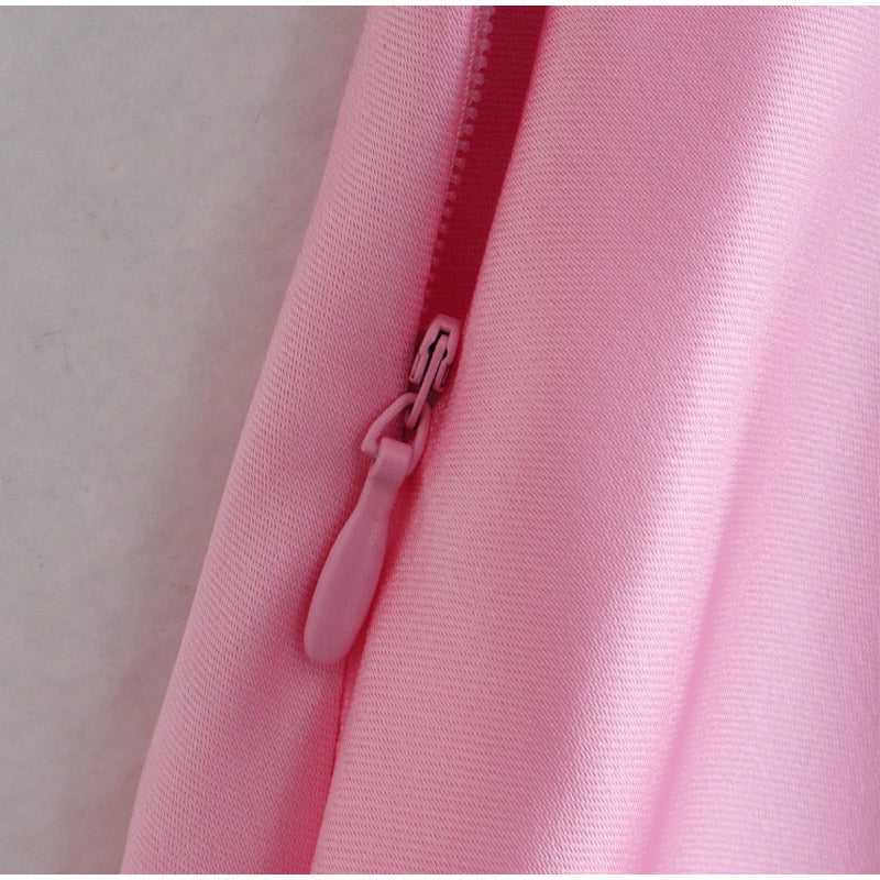 Elegant Satin Cami Dress