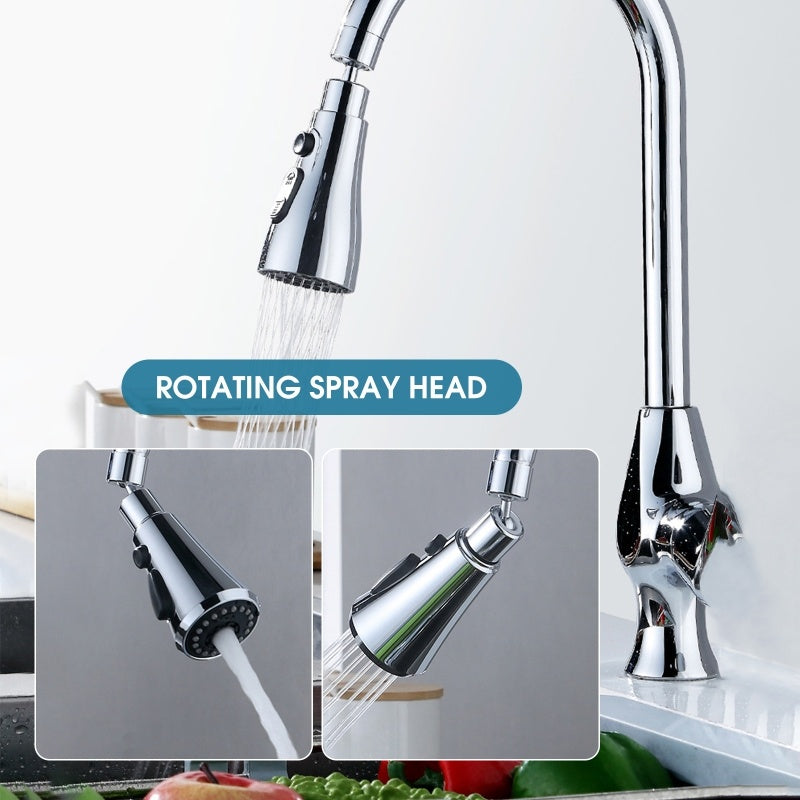 Anti-splash 360 Degree Rotating Faucet