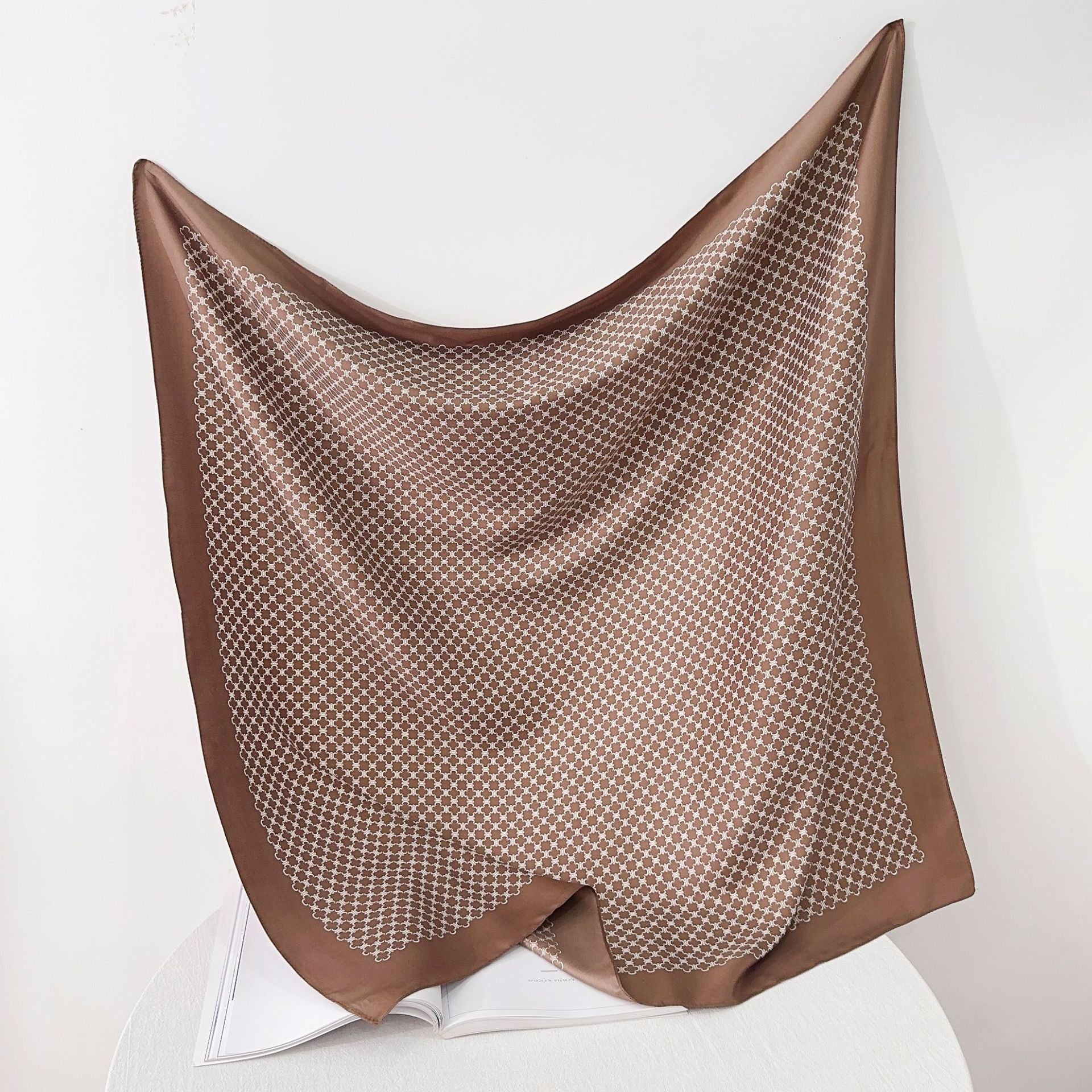 Scarlet Elegance Mesh Scarf