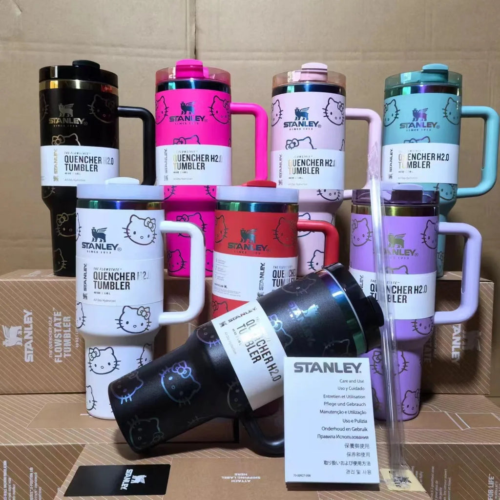 Stanley Quencher H2.0 Tumbler with Handle and Straw 40 oz