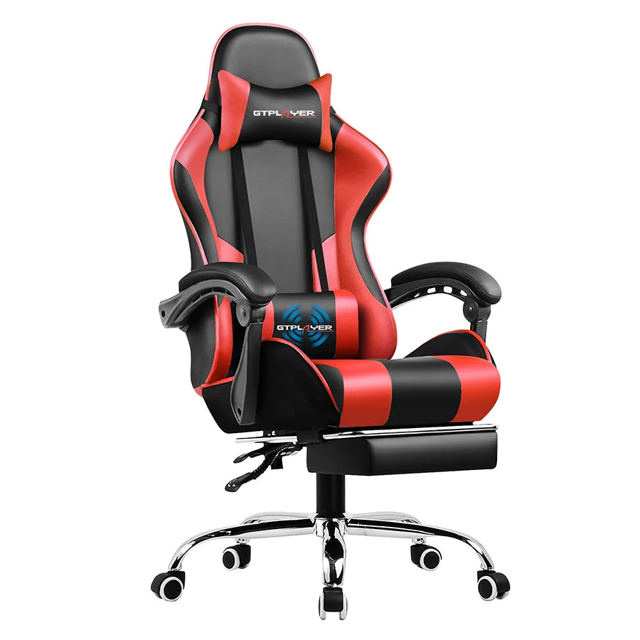 GTPLAYER Gaming Chair with Footrest