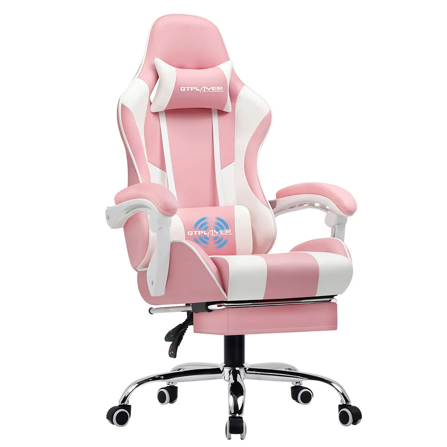 GTPLAYER Gaming Chair with Footrest