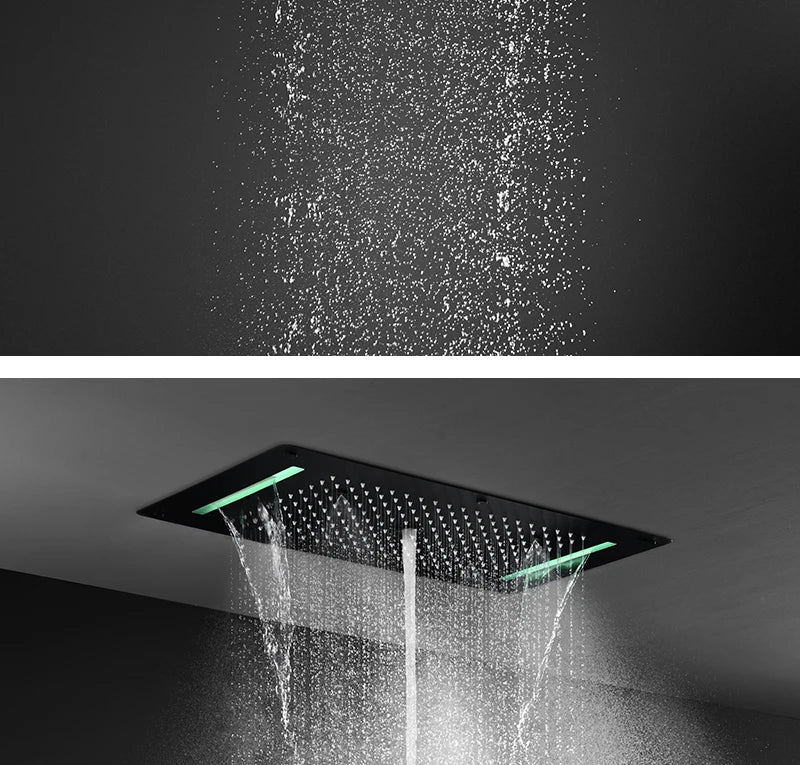 SKY RAIN 700x380mm Smart Ceiling Shower Panel