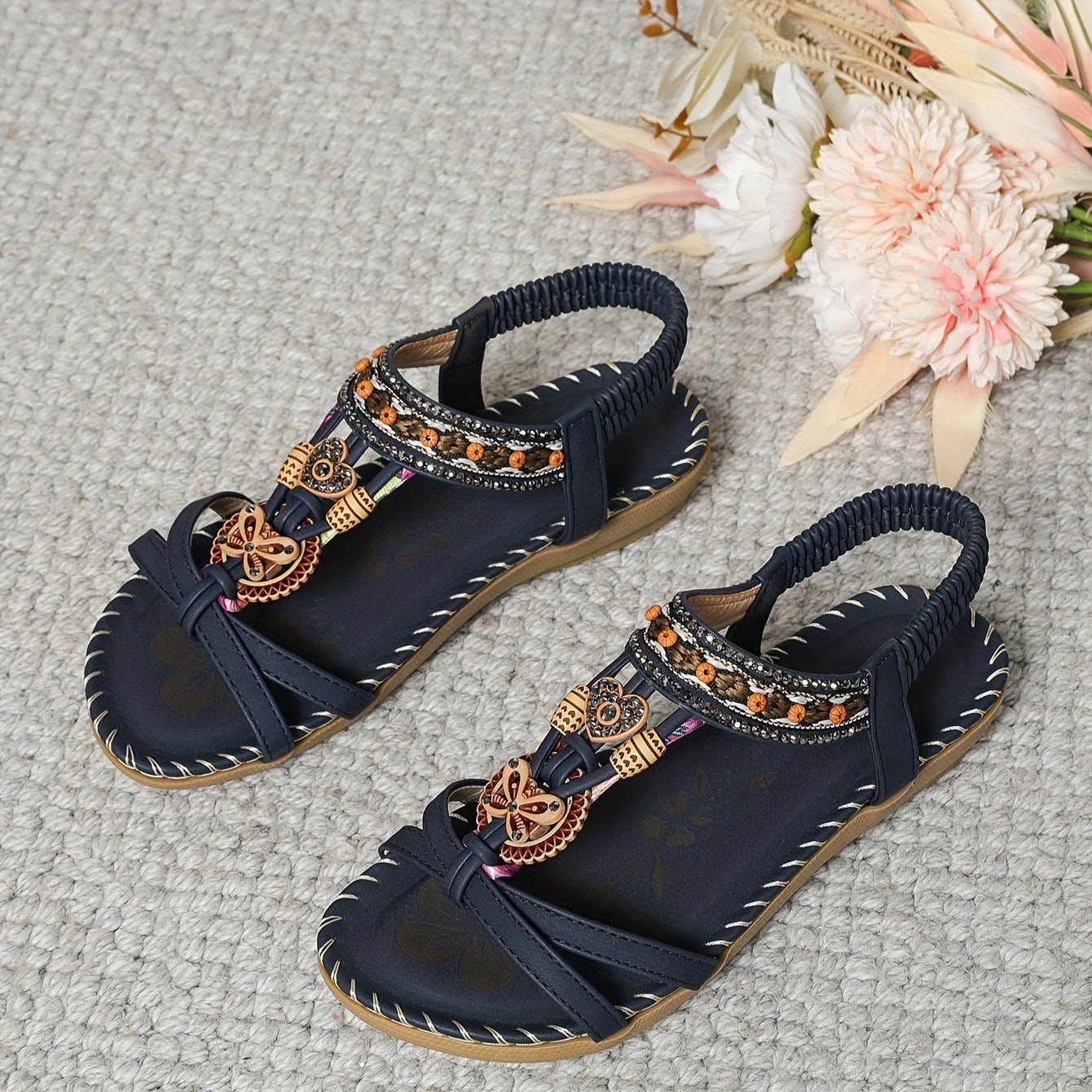 Bohemian Thong Sandals Summer Fashion