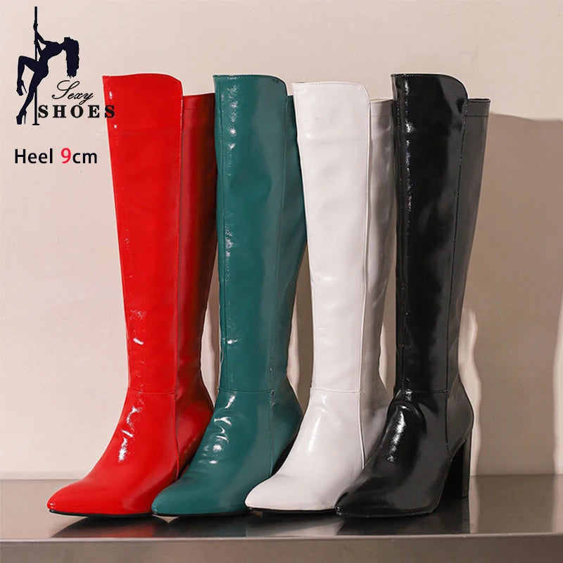 Fashion Women's Knee-High Boots 2024 Winter Warm boots