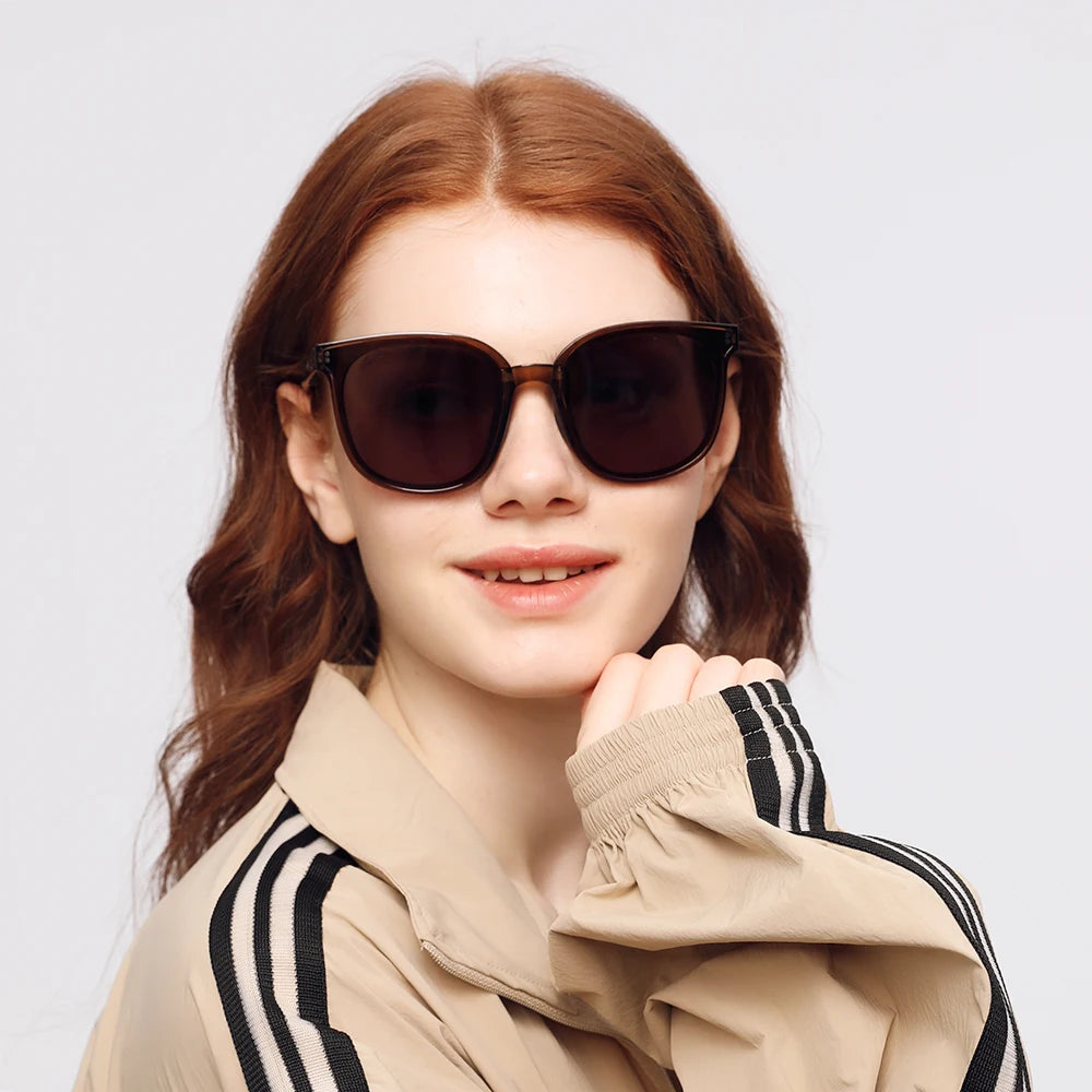 Classics Folding Sunglasses 2024 New Fashion TR-90 Large Frame