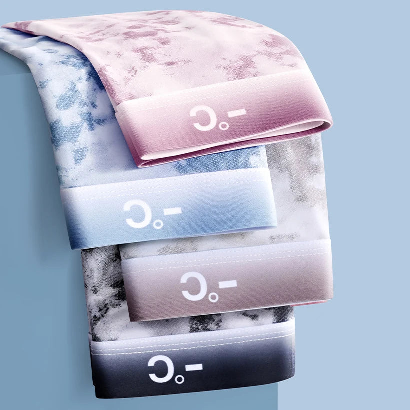 4pcs Boxer Shorts Men's Ice Silk breathable Underwear
