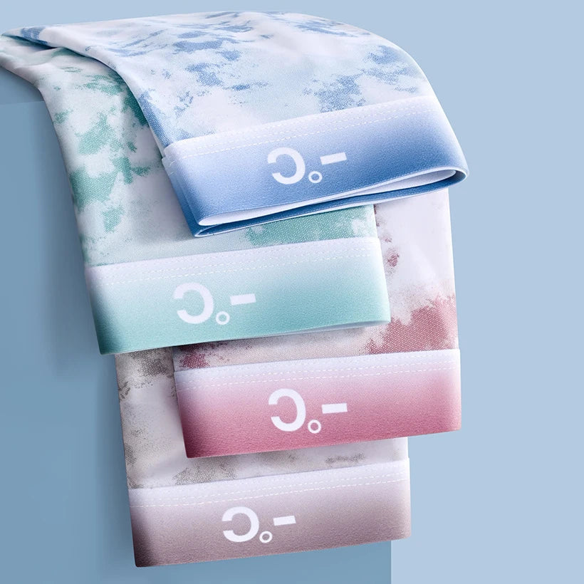 4pcs Boxer Shorts Men's Ice Silk breathable Underwear