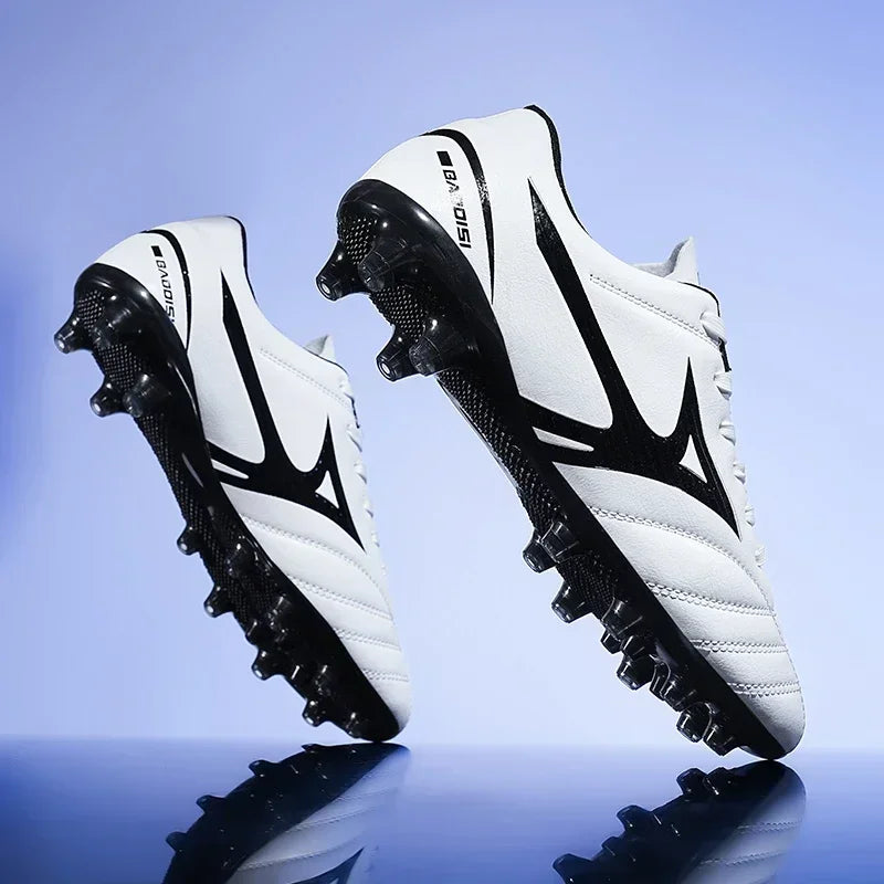 Men Soccer Shoes Adult Kids TF/FG Football Boots