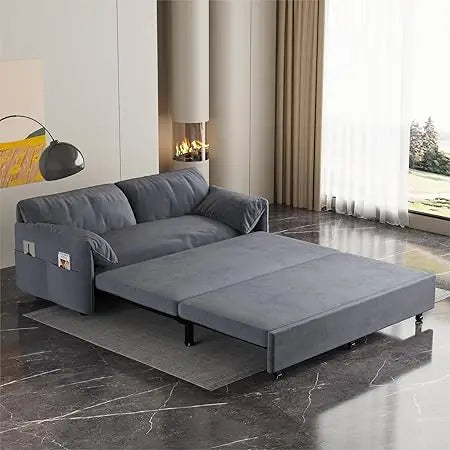 3 in 1 Convertible Queen Sleeper Sofa Bed