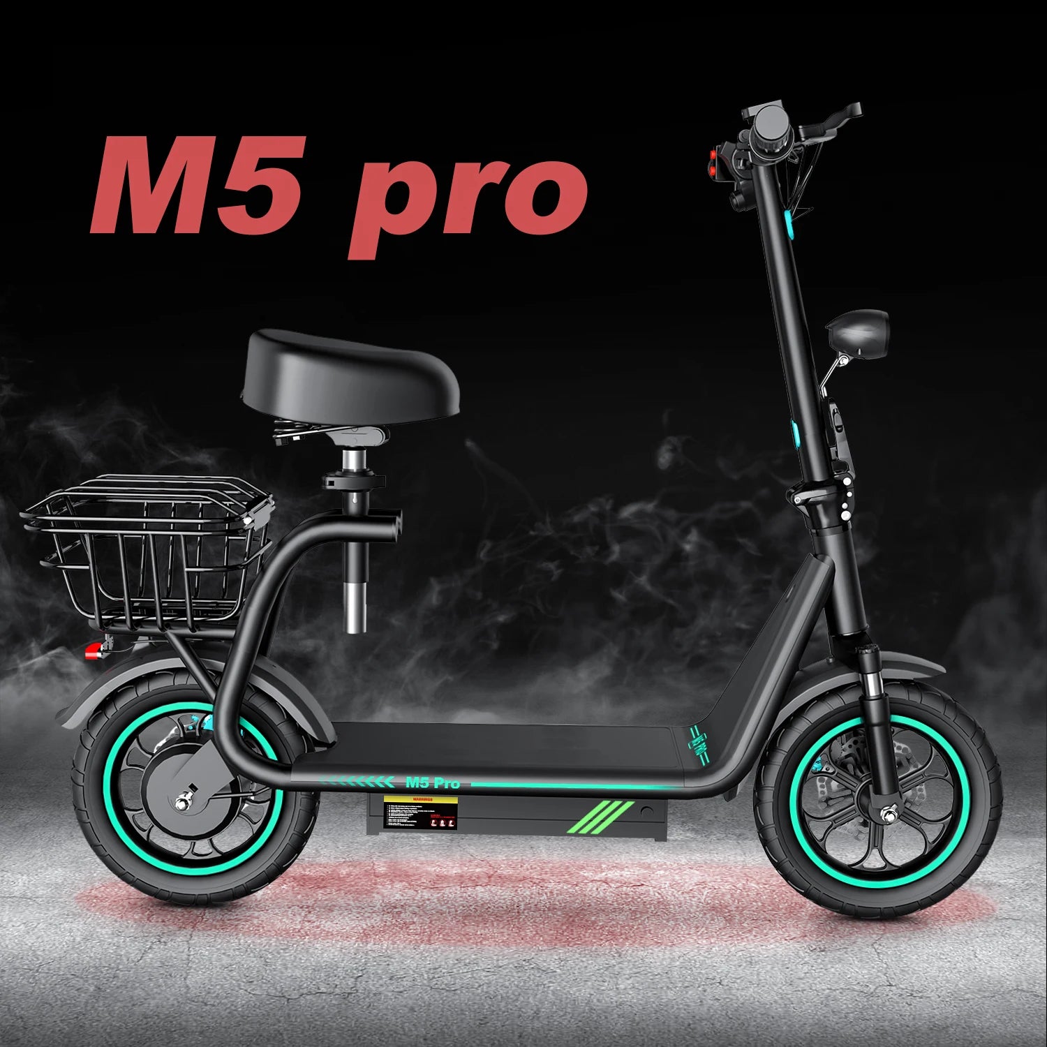 BOGIST M5 Pro Electric Scooter 500W 48V 15Ah Battery Scooter