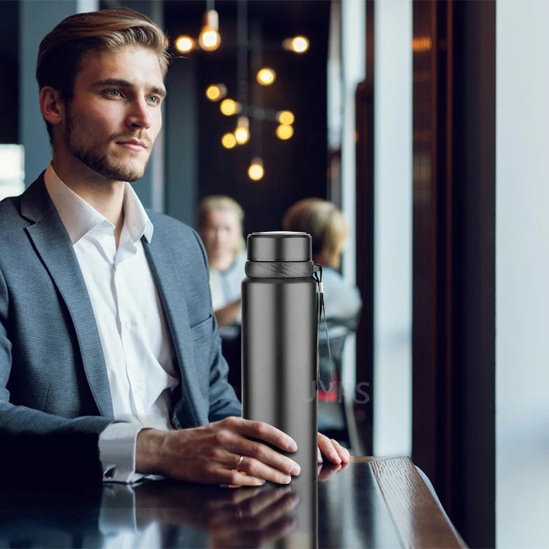 1L Thermal Water Bottle Keep Cold and Hot